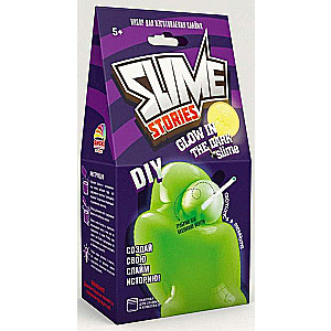 Юный химик: Slime Stories. Glow in the dark