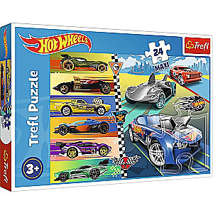 Пазл 24 Maxi Trefl: Fast Hot Wheels