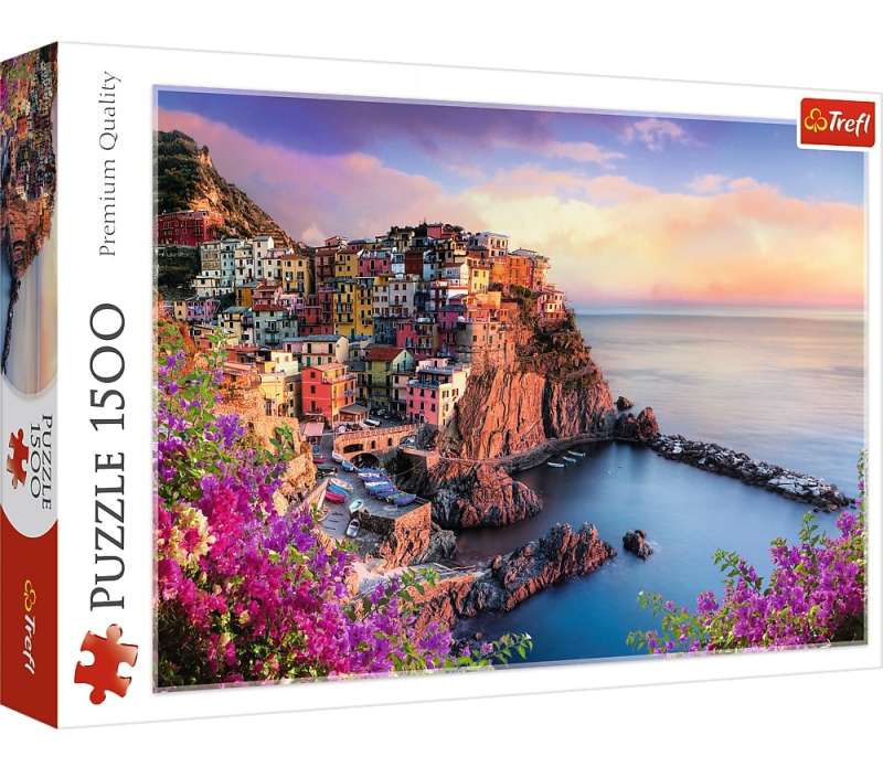 Пазл 1500 Trefl: View of Manarola