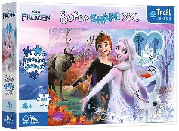 Пазл 60 XXL Trefl: Disney Frozen