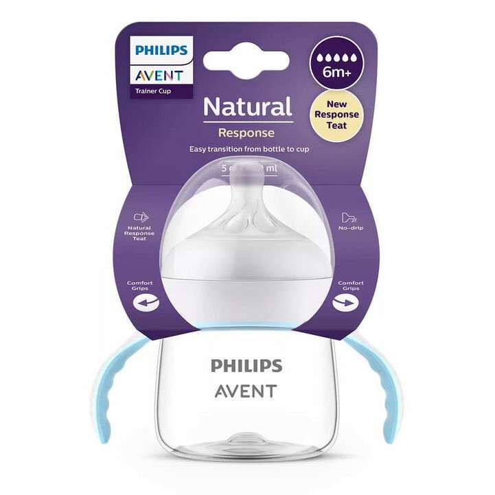 Обучающая бутылочка Philips Avent Natural Response, 6 меc+., 150 мл.