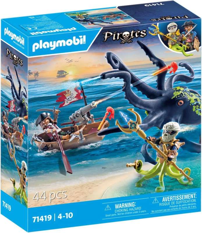 Конструктор - Playmobil Pirates Battle Against The Giant Octopus