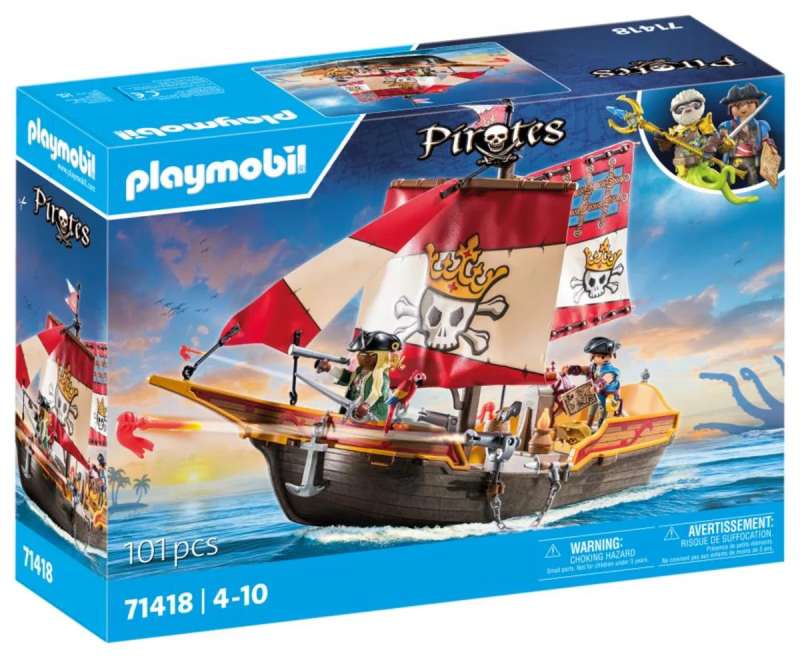 Конструктор - Playmobil Pirates Small Pirate Ship