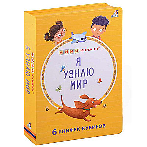 Набор книжек-кубиков Я узнаю мир. 6 книжек-кубиков