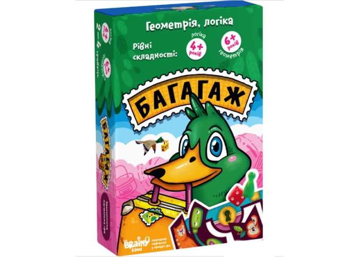 Развивающая настольная игра - Quackage (Багаж)