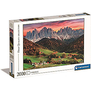 Пазл 2000 Clementoni: Val Di Funes