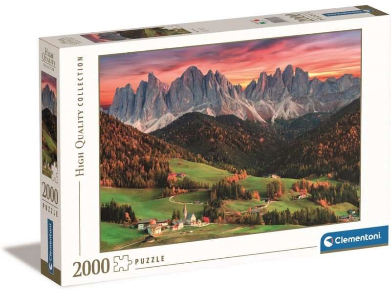 Пазл 2000 Clementoni: Val Di Funes