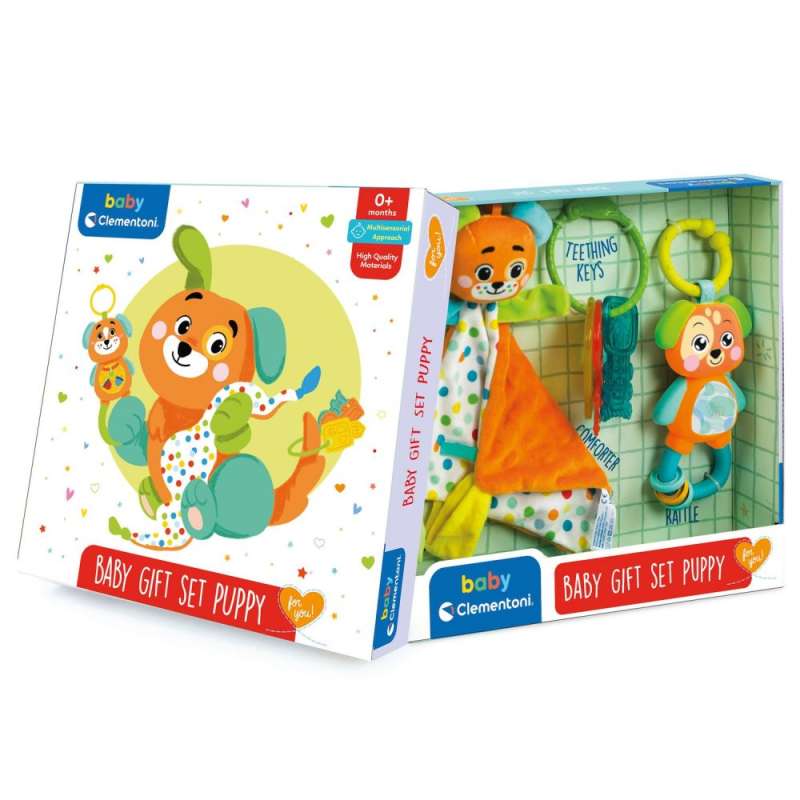 Подарочный набор игрушек Clementoni: Baby Gift Set - Puppy