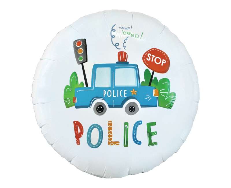 Foil balloon 18 - Police