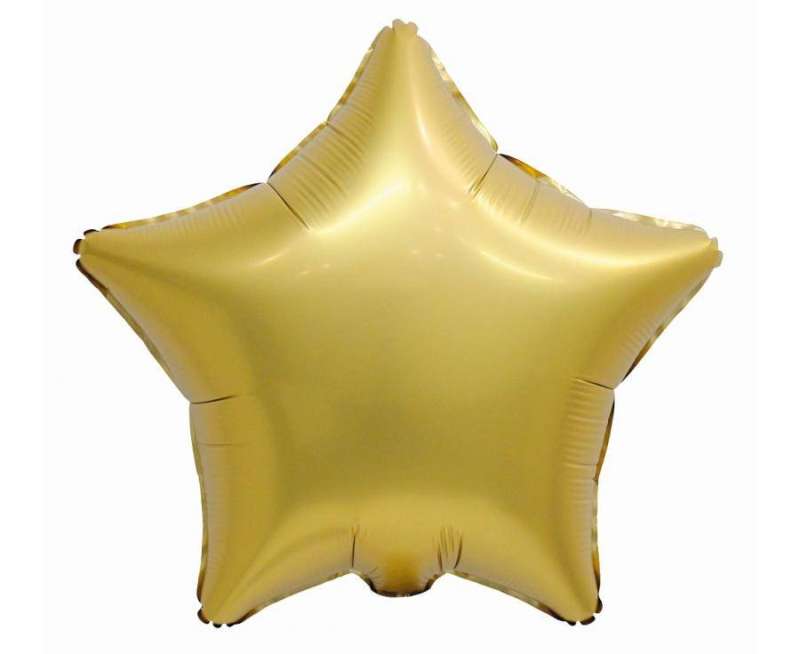 Foil balloon 19 - Star, matte