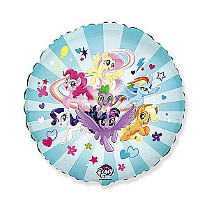 Foil Ball 18 - My little Pony Team