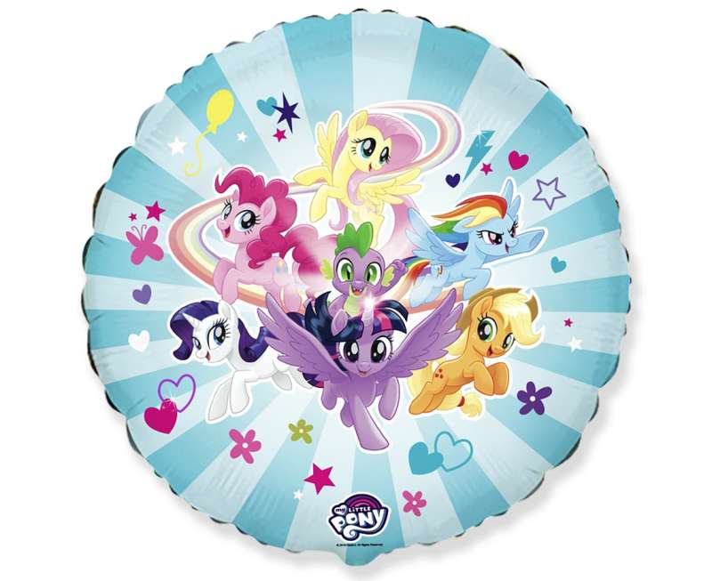 Foil Ball 18 - My little Pony Team