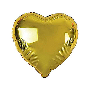 Foil Ball 18 - Golden Heart