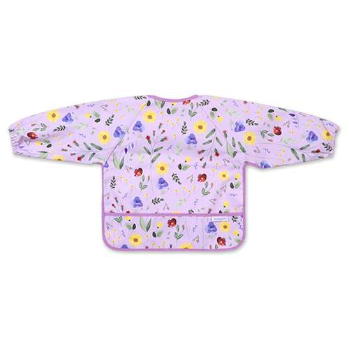 BABYONO GARDEN Нагрудник с длинными рукавами - 42x21см