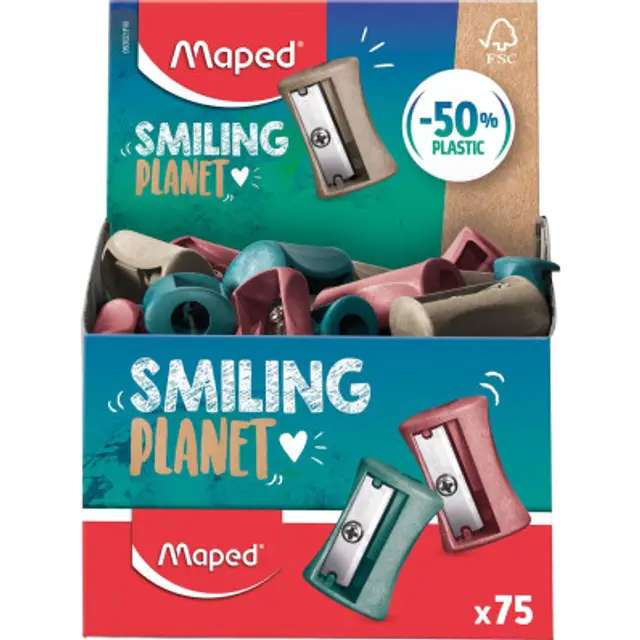 Точилка для карандашей MAPED Smiling planet