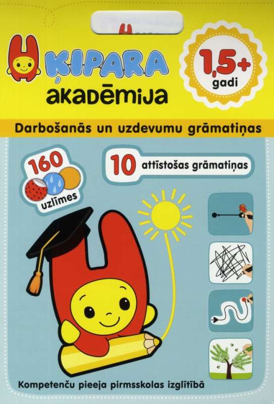 Ķipara akadēmija. 10 darbošanās un uzdevumu grāmatiņas