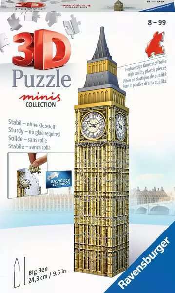 3D пазл 54 Mini Big Ben