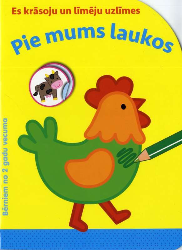 Es krāsoju un līmeju. Pie mums laukos