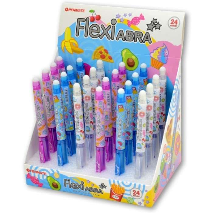 Шариковая ручка 0.7 mm с ластиком PENMATE Flexi Abra