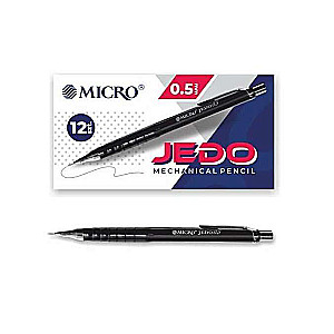 Карандаш авт. 0.5 mm черный Micro JEDO