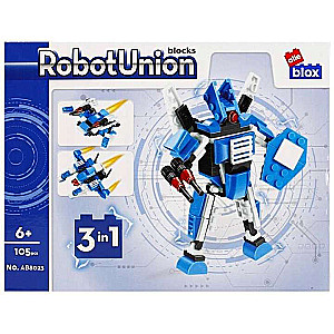 Конструктор 105 дет. RobotUnion, синий