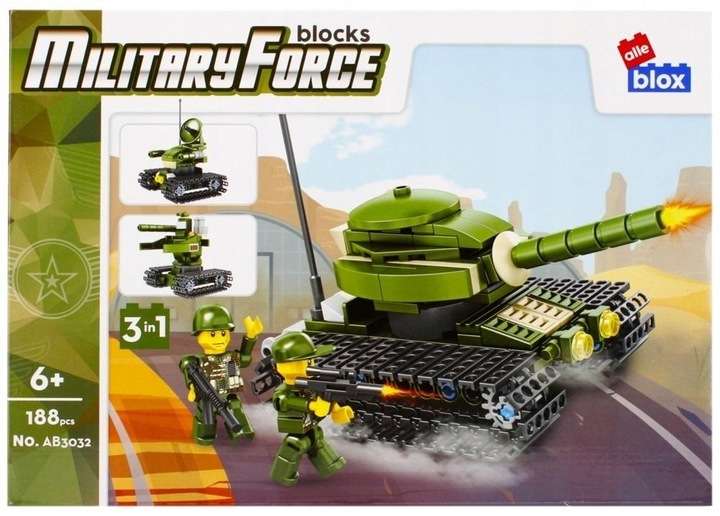 Конструктор 188 дет. MilitaryForce