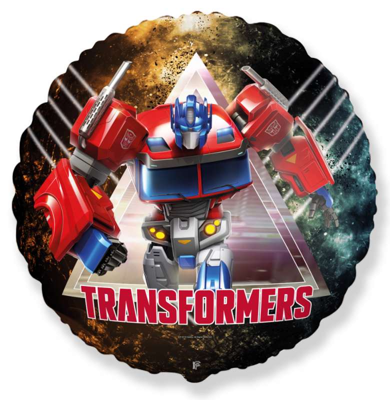 Фольгированный шар 18/46cm FX Transformers Friends