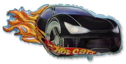 Foil balloon 24 Hot Car