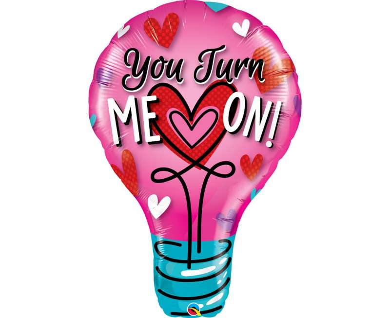 Foil balloon 40 QLSHP- You turn me on