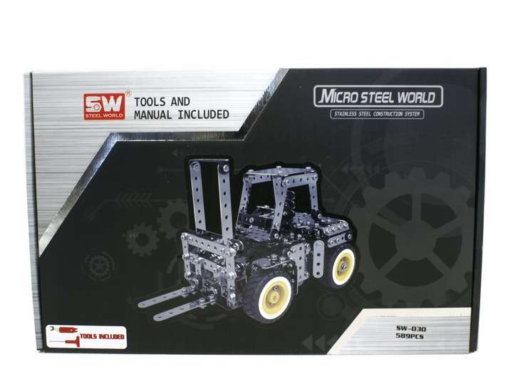 Металлический конструктор 589дет. SW Steel World