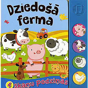 Dziedošā ferma. 4 skaņu podziņas