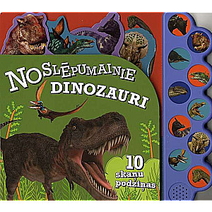 Noslēpumaini dinozauri. 10 skaņu podziņas