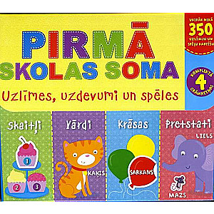 Pirmāskolas soma. Uzlīmes,uzdevumi 