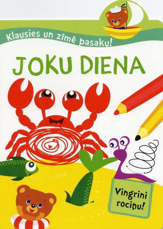 Klausies un zīmē pasaku! Joku diena