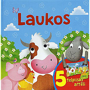 5 telpiski attēli. Laukos