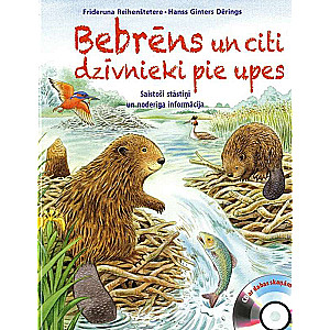 Bebrēns un citi dzīvnieki pie upes +CD