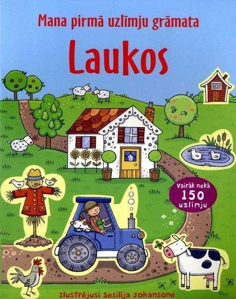 Pana pirmā puzzles grāmata. Laukos