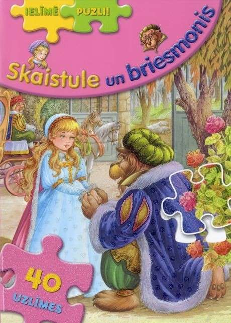 Ielīmē puzli. Skaistule un briesmonis