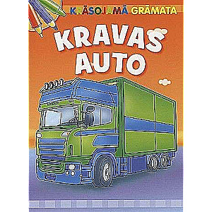 Krāsojamā grāmata. Kravas auto