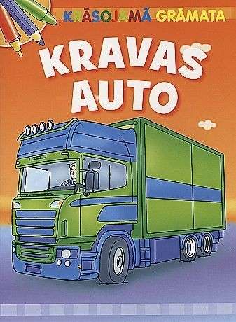 Krāsojamā grāmata. Kravas auto