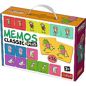 Настольная игра - Memo Classic Plus. Звуки и движения