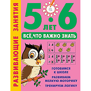 Развивающие занятия. Всё, что важно знать. 5-6 лет