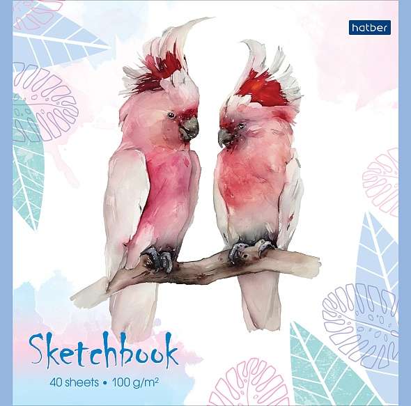 Premium Блокнот SketchBook 40л А5ф 165х165мм 