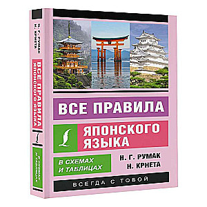 Все правила японского языка в схемах и таблицах