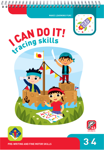 I Can Do It! Tracing Skills. Age 3-4 Я могу рисовать линии! 3-4 года