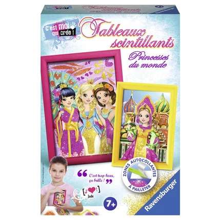 Картина из блесток - GlittePicture Princesses of The World