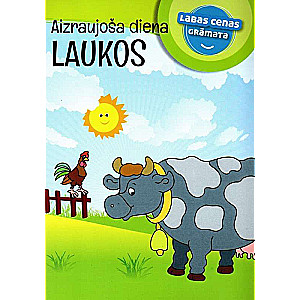 Aizraujoša diena laukos. Krāsojamā grāmata