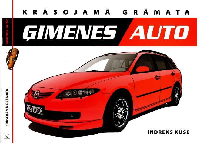 Krāsojamā grāmata. Ģimenes auto