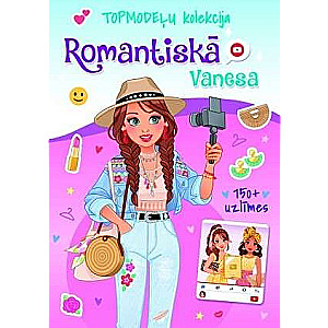 TOPmodeļu kolekcija. Romantiskā Vanesa 150+ uzlīmes