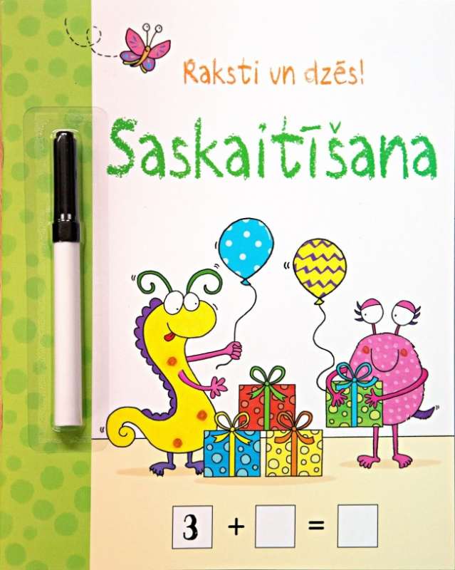 Raksti un dzēs. Saskaitīšana